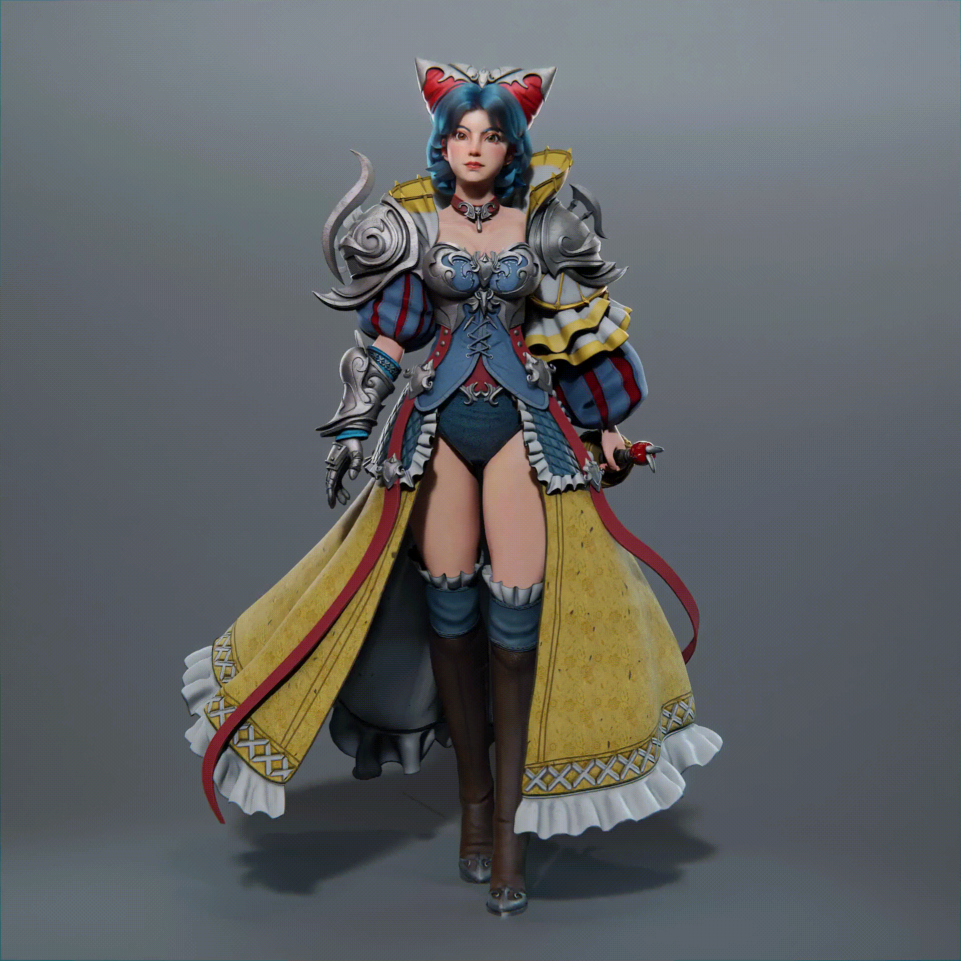 Fan Art Blanca Nieves 3D Model