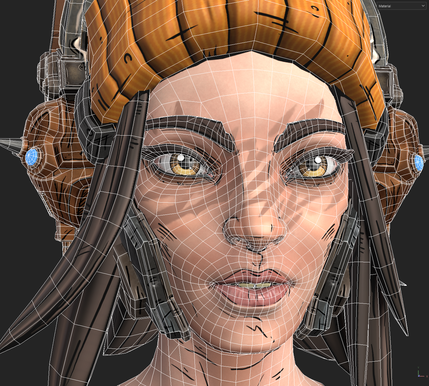 Borderlands 3D Model